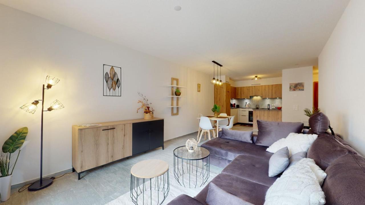 Apartment With Sauna And Mountain View Leukerbad Exterior foto