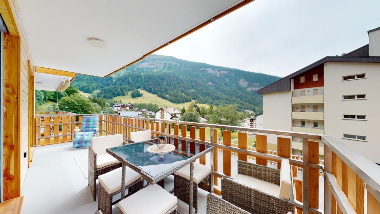 Apartment With Sauna And Mountain View Leukerbad Exterior foto