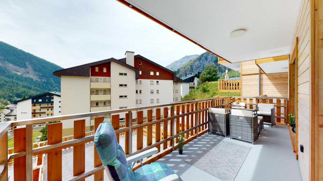 Apartment With Sauna And Mountain View Leukerbad Exterior foto