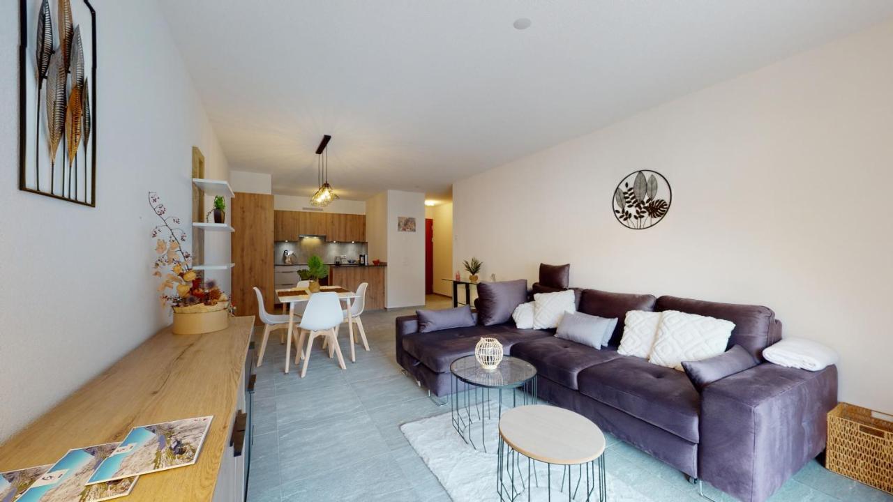 Apartment With Sauna And Mountain View Leukerbad Exterior foto