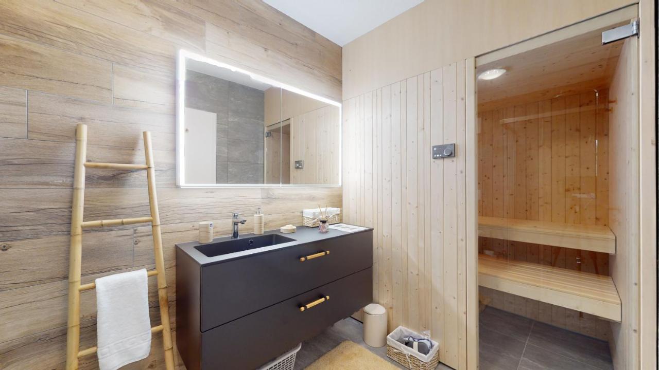 Apartment With Sauna And Mountain View Leukerbad Exterior foto