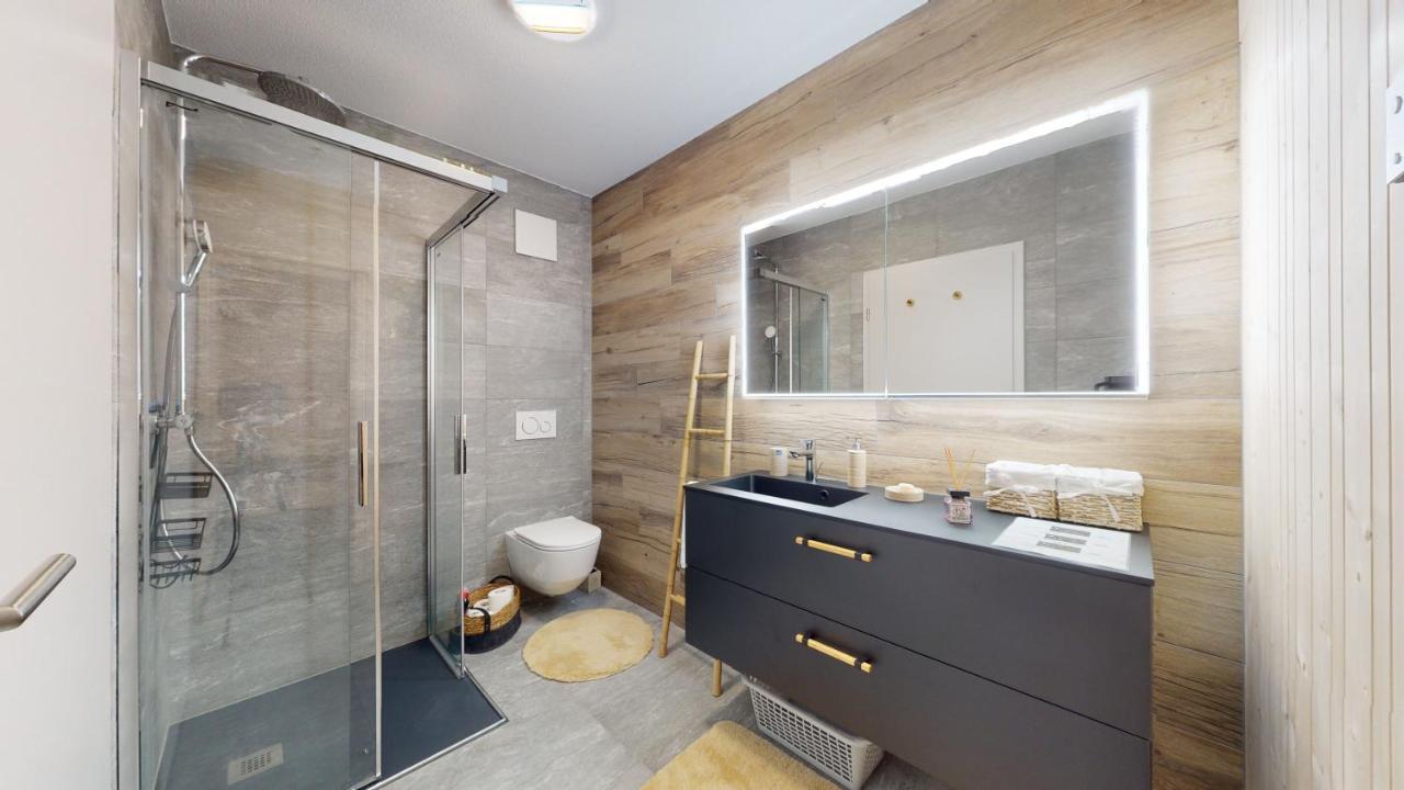Apartment With Sauna And Mountain View Leukerbad Exterior foto