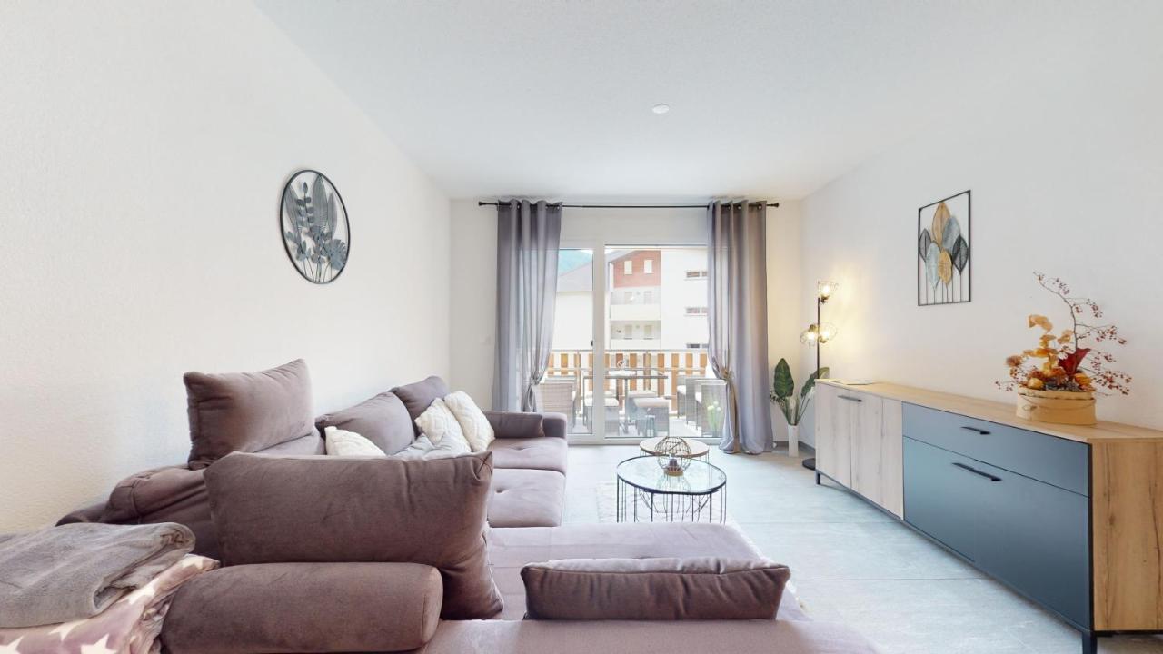 Apartment With Sauna And Mountain View Leukerbad Exterior foto